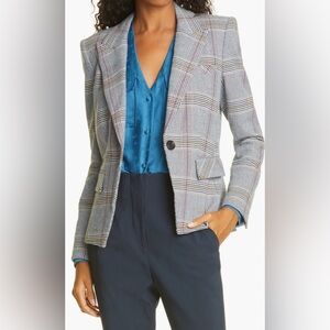 Veronica Beard Danielle Plaid Dickey Jacket size: 6